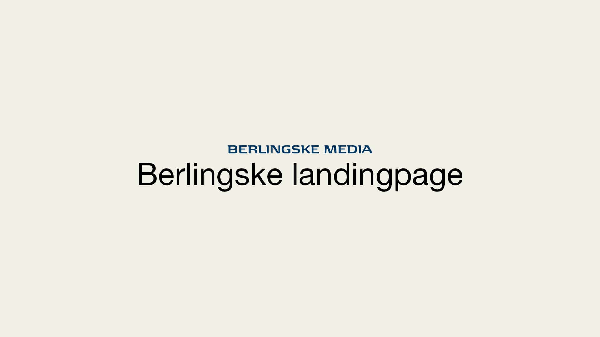 Berlingske Media